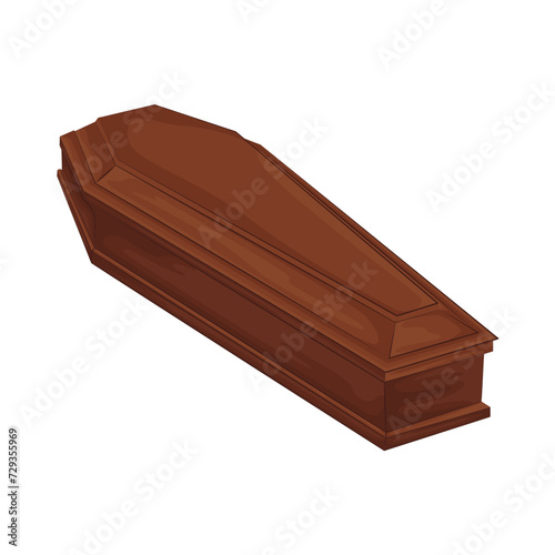 Illustration of coffin 