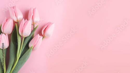 Women's Day or Mother's Day theme background, decorative flower background pattern © Derby