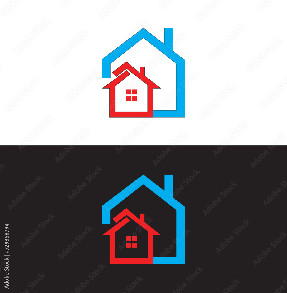 Real State Vector Logo Design.Abstract Real State Design.Real State Silhoutte. Real State Vector Logo Design.Abstract Real State Design.Real State Silhoutte.