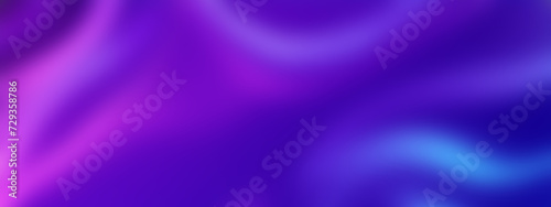Wallpaper Mural Abstract blur blue and purple liquid wavy shapes futuristic banner. Torontodigital.ca
