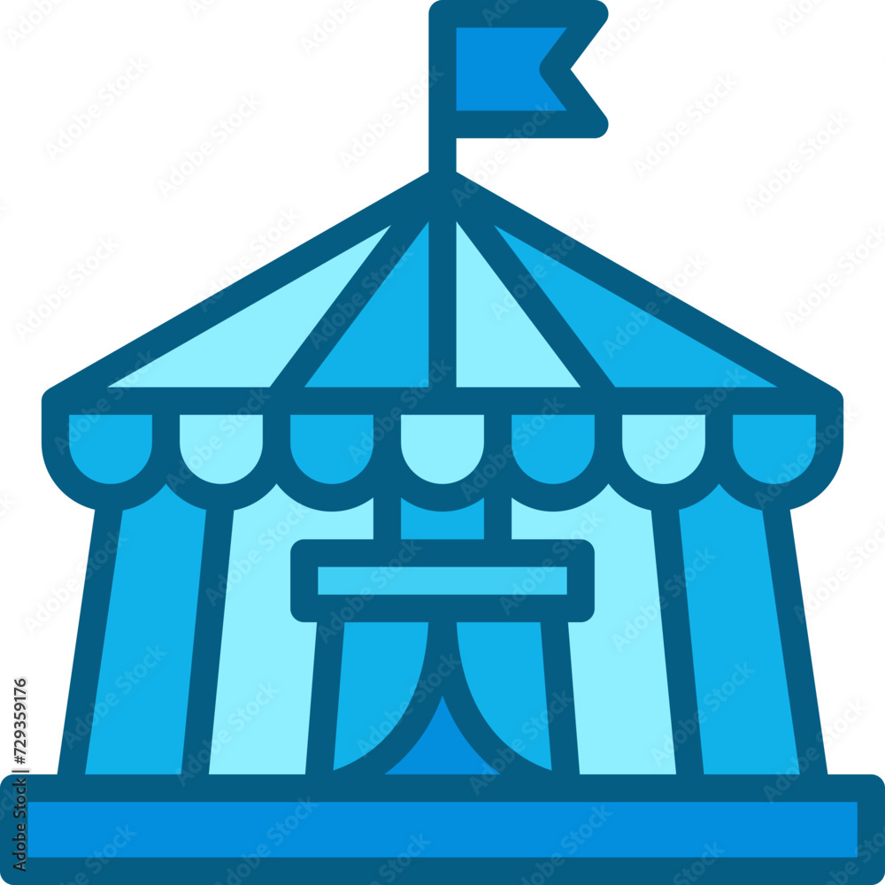 circus two tone icon circus two tone icon