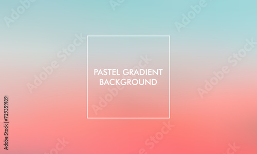 Gradient pastel abstract background with colorful color, eps 10
