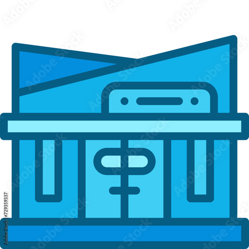 nightclub two tone icon