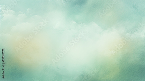 Soft watercolor blend resembling dreamy clouds