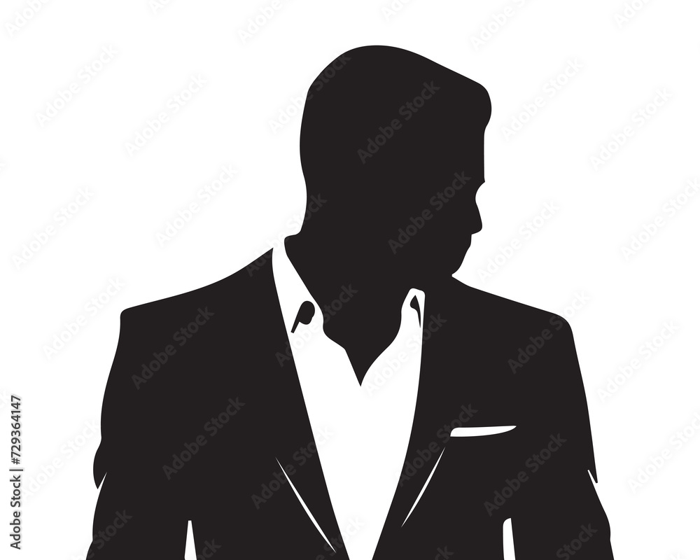 Capturing the Essence of Men Through Half-Body Silhouettes Capturing the Essence of Men Through Half-Body Silhouettes