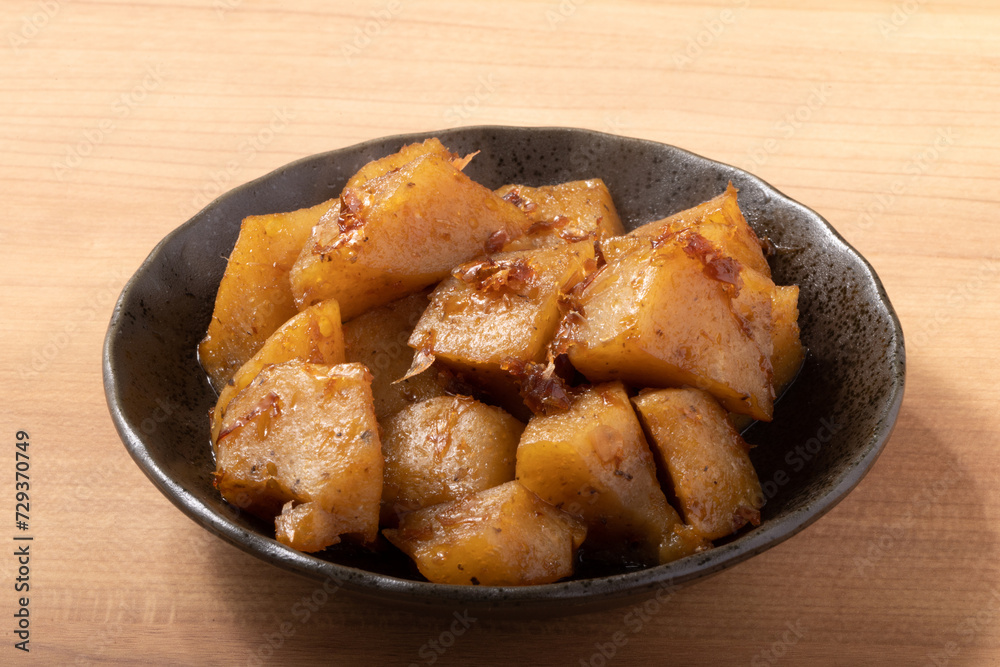 こんにゃくの甘辛煮 こんにゃくの甘辛煮