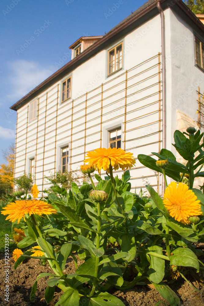 Goethes Gartenhaus im Ilm Park, Weimar, Thueringen, Deutschland