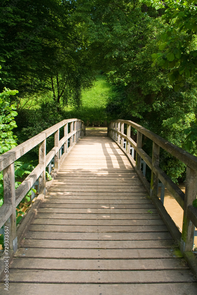 Park von Tieffurt, Weimarer Land, Thüringen, Deutschland