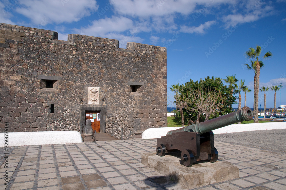 Castillo de San Felipe, Puerto de la Cruz, Teneriffa, Kanarische Inseln, Spanien, Europa