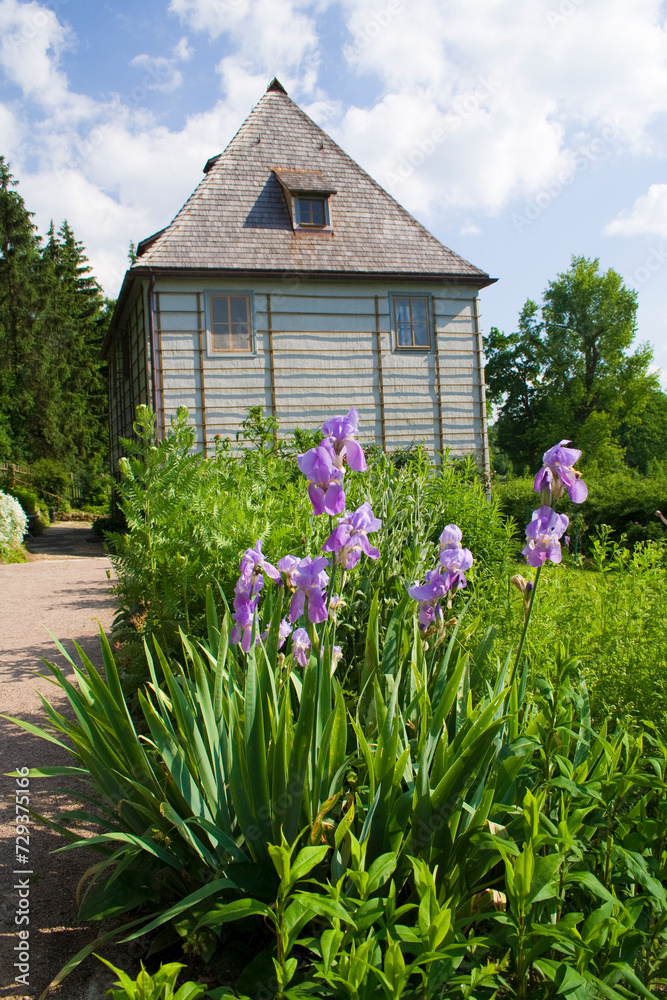 Goethes Gartenhaus im Weimarer Ilm Park, Weimar, Thüringen, Deutschland