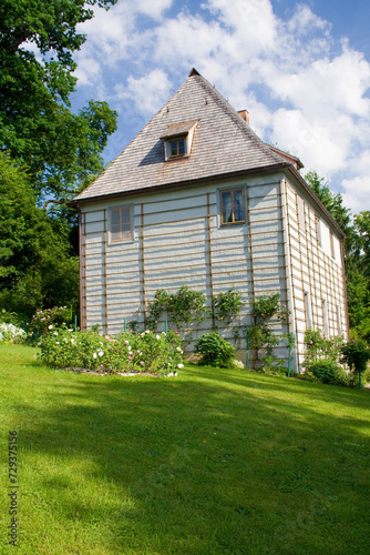 Goethes Gartenhaus im Weimarer Ilm Park, Weimar, Thüringen, Deutschland