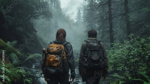 suspense and excitement by having the couple face some challenges along the way Overcoming these challenges would make their achievement even more meaningful happiness forest trip