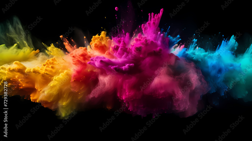 Indian holi festival, happy holi background Indian holi festival, happy holi background