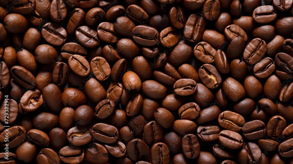 Coffee beans as a background or texture Coffee beans as a background or texture