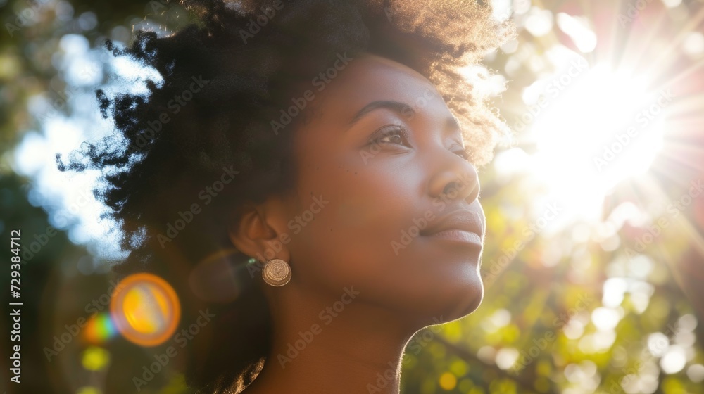Dark skinned woman Dark skinned woman