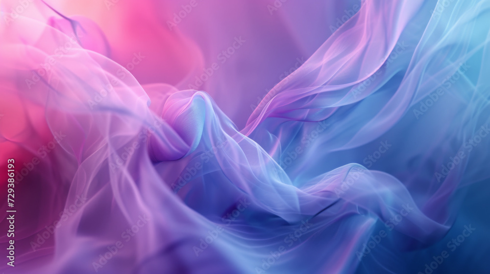 blue and pink smoke in a purple and blue area. blue and pink smoke in a purple and blue area.