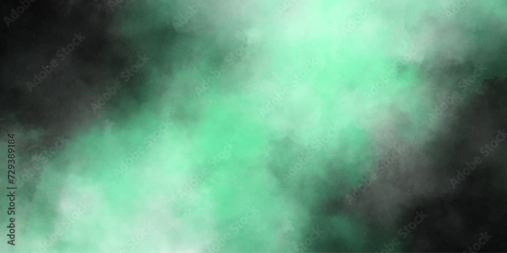 Mint Black for effect.vector desing,dreaming portrait horizontal texture galaxy space.dreamy atmosphere,empty space abstract watercolor,clouds or smoke spectacular abstract.ice smoke.
