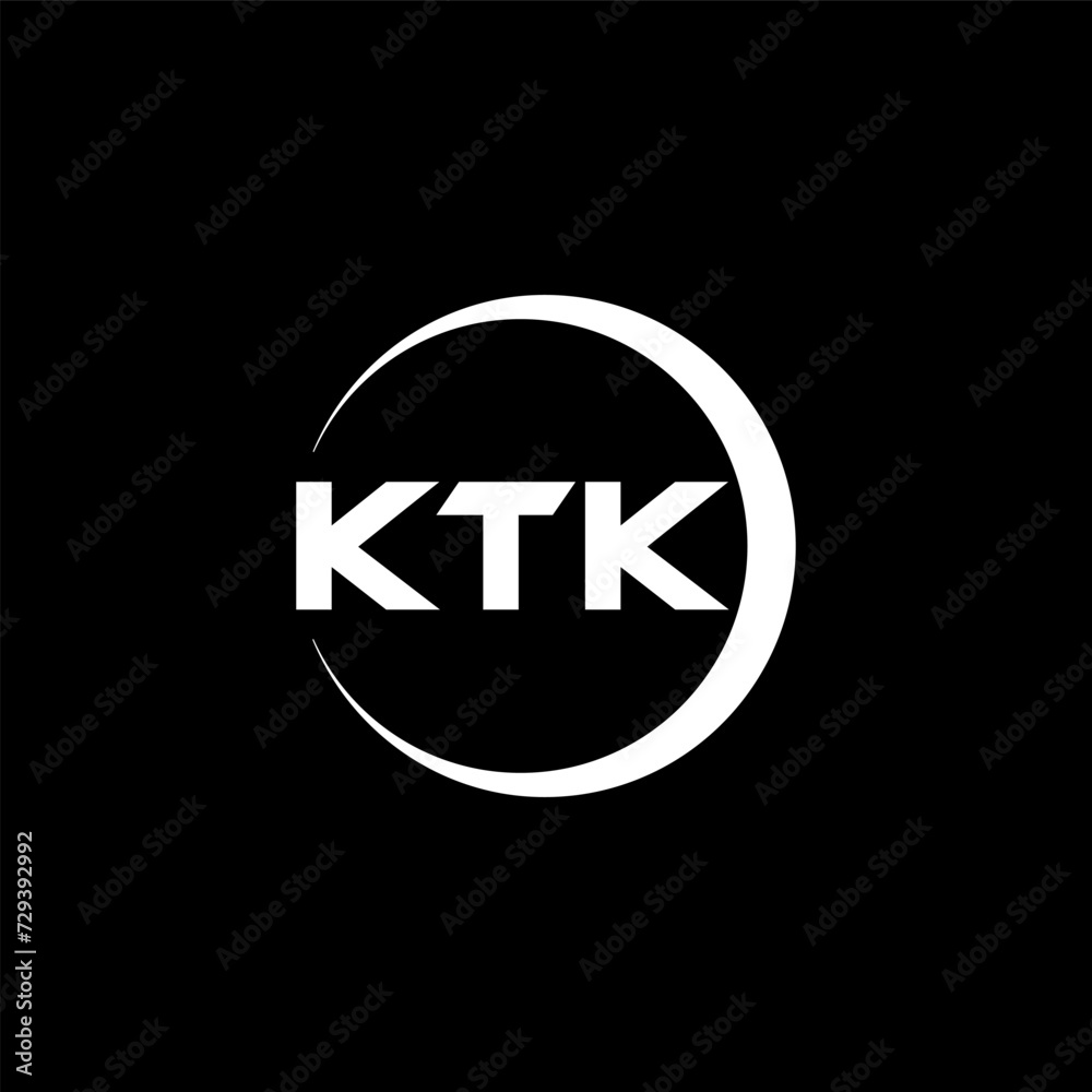 KTK letter logo design with black background in illustrator, cube logo, vector logo, modern alphabet font overlap style. calligraphy designs for logo, Poster, Invitation, etc. KTK letter logo design with black background in illustrator, cube logo, vector logo, modern alphabet font overlap style. calligraphy designs for logo, Poster, Invitation, etc.