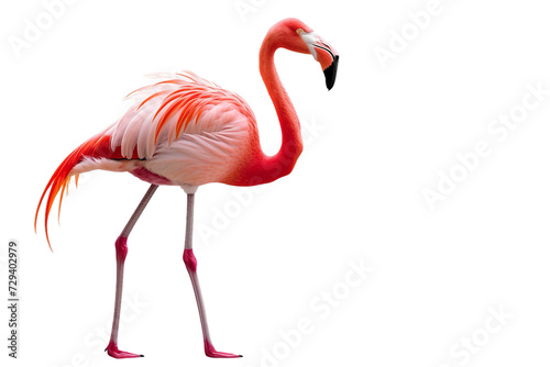 Flamingo Isolated on Transparent Background