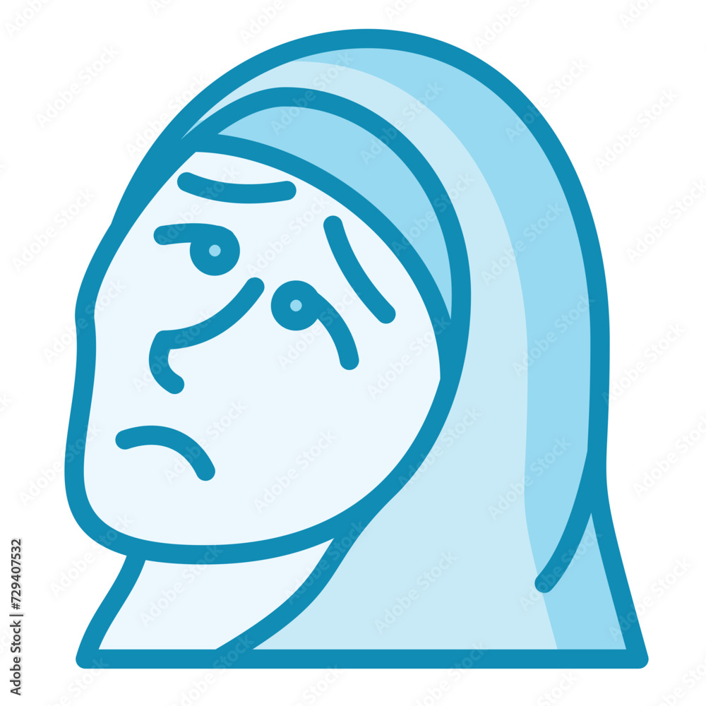 Mournful Face Icon Mournful Face Icon