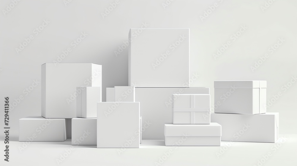 Set of White Box Set of White Box