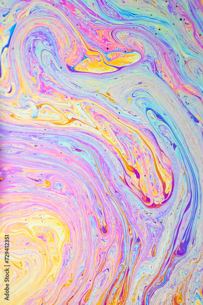 Abstract Texture Close-Up Of Soap Bubbles Abstract Texture Close-Up Of Soap Bubbles