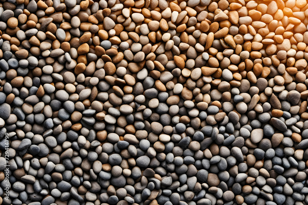 Decorative gravel path texture banner background Decorative gravel path texture banner background