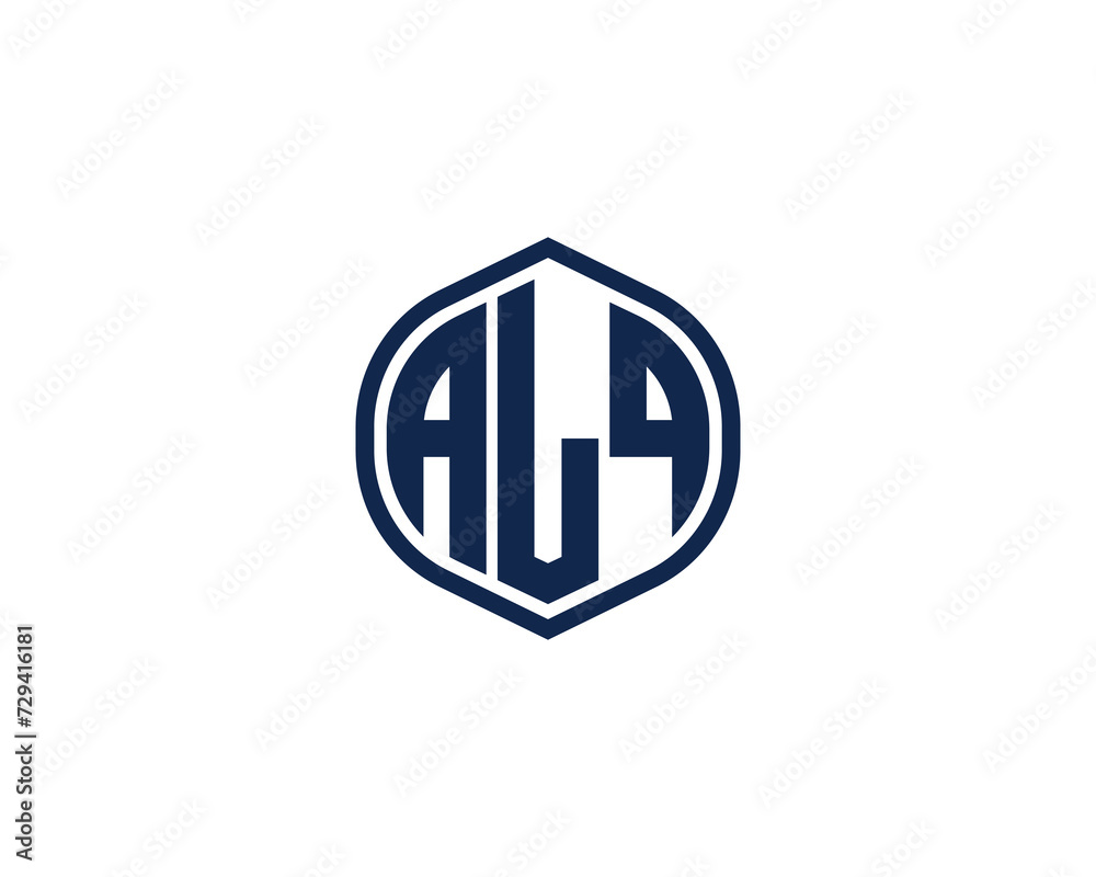 ALQ Logo design vector template ALQ Logo design vector template