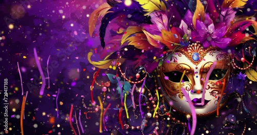 Mardi Gras masque