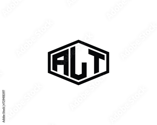 ALT Logo design vector template