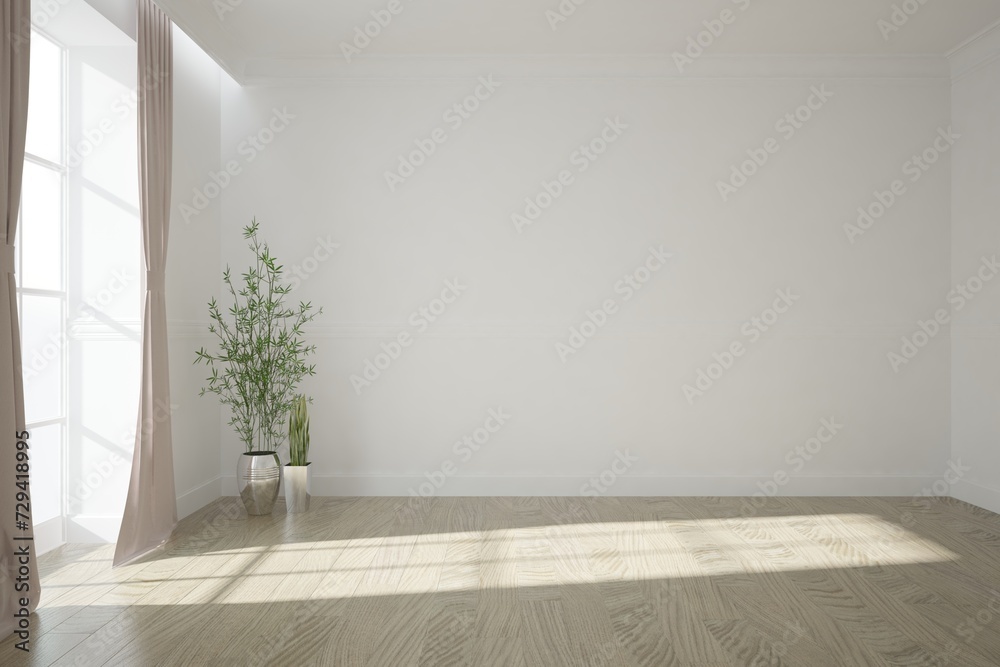 Fototapeta premium Modern interior design. 3D illustration