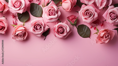 Women's Day or Mother's Day theme background, decorative flower background pattern