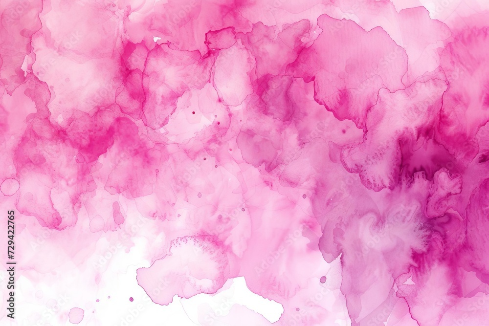 Pink watercolor stain A soft and artistic background Ideal for creative designs and adding a touch of elegance and subtlety to various projects