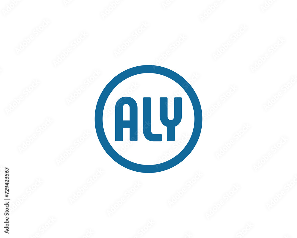 ALY Logo design vector template ALY Logo design vector template