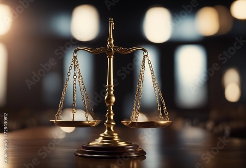 Scales of Justice in the dark Court Hall Law concept of Judiciary Jurisprudence and Justice Copy spa