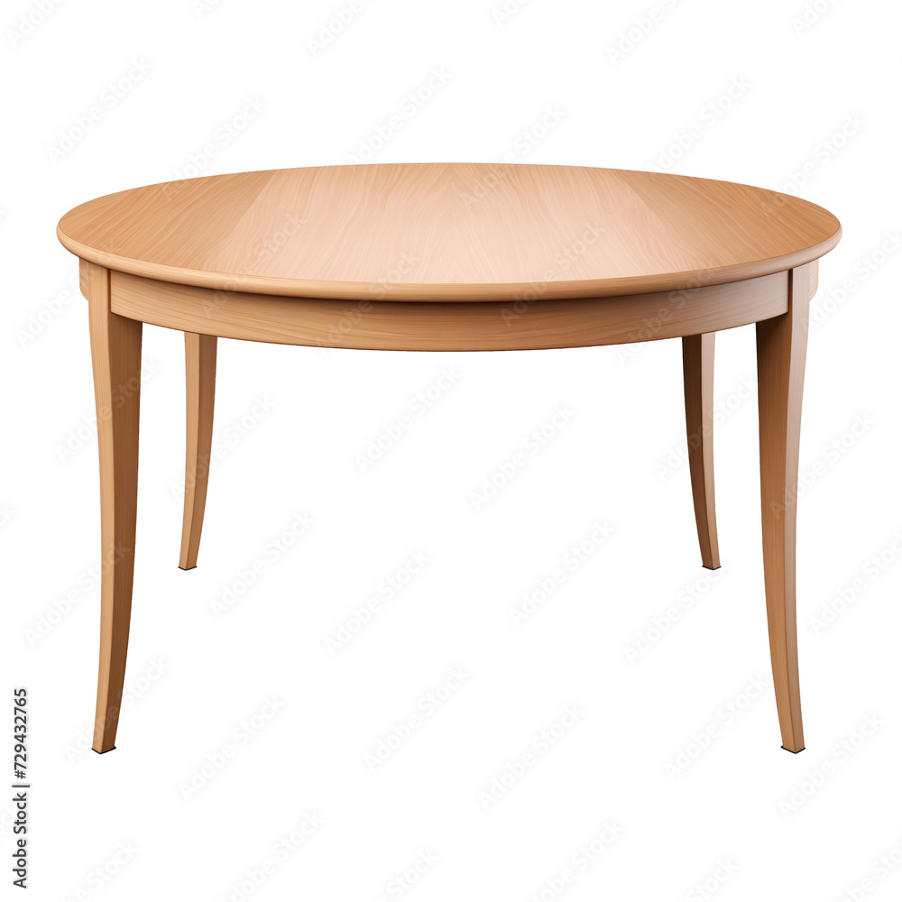 Table. Scandinavian modern minimalist style. Transparent background, isolated image. Table. Scandinavian modern minimalist style. Transparent background, isolated image.