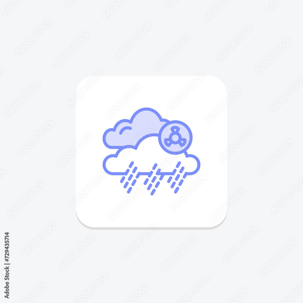 Weather Phenomenon icon, weather, phenomenon, icon, natural duotone line icon, editable vector icon, pixel perfect, illustrator ai file