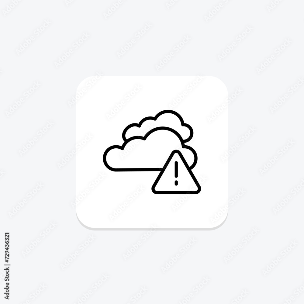 Air Pollution icon, pollution, air, contamination, atmospheric line icon, editable vector icon, pixel perfect, illustrator ai file Air Pollution icon, pollution, air, contamination, atmospheric line icon, editable vector icon, pixel perfect, illustrator ai file