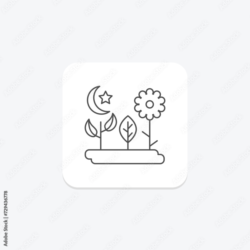National Park icon, park, protected area, preserve, national park wilderness thinline icon, editable vector icon, pixel perfect, illustrator ai file National Park icon, park, protected area, preserve, national park wilderness thinline icon, editable vector icon, pixel perfect, illustrator ai file