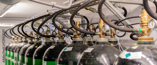 CO2 Löschanlage für ein Rechenzentrum