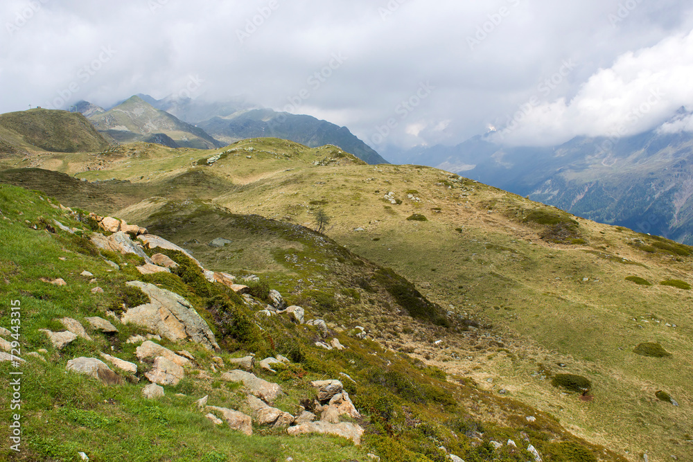 Landscape of Lienz Dolomites in Austria. Massive Alpine mountains. East Tyrol Landscape of Lienz Dolomites in Austria. Massive Alpine mountains. East Tyrol