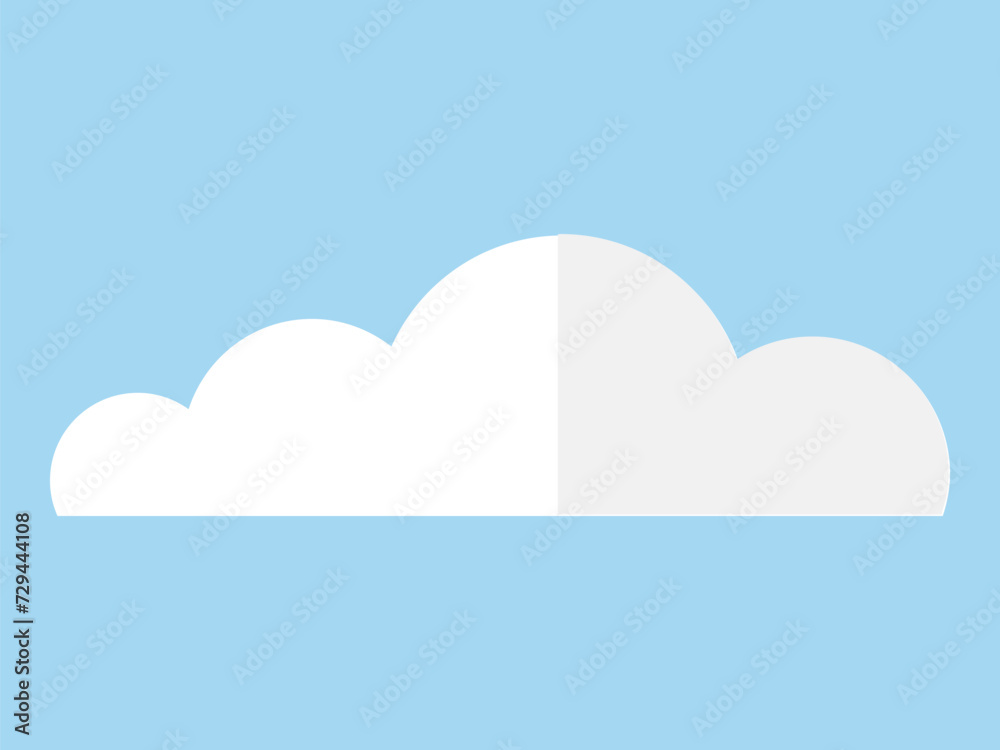 Cloud vector illustration. The environment transforms as fluffy clouds gather, signaling change in weather Meteorology explores dynamics atmosphere, studying cloud formations Cloud vector illustration. The environment transforms as fluffy clouds gather, signaling change in weather Meteorology explores dynamics atmosphere, studying cloud formations