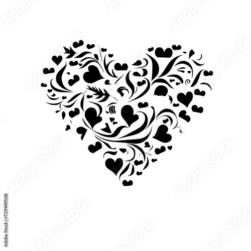 Wallpaper Mural valentine clipart, valentine heart, valentine svg, love, couple, heart, love, valentine, vector, design, illustration, floral, decoration, flower, ornament, day, art, romance, shape, card, wedding,  Torontodigital.ca