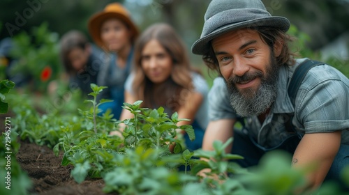 Unity in Green: Community Garden Project Unites People for Sustainability on Earth Day