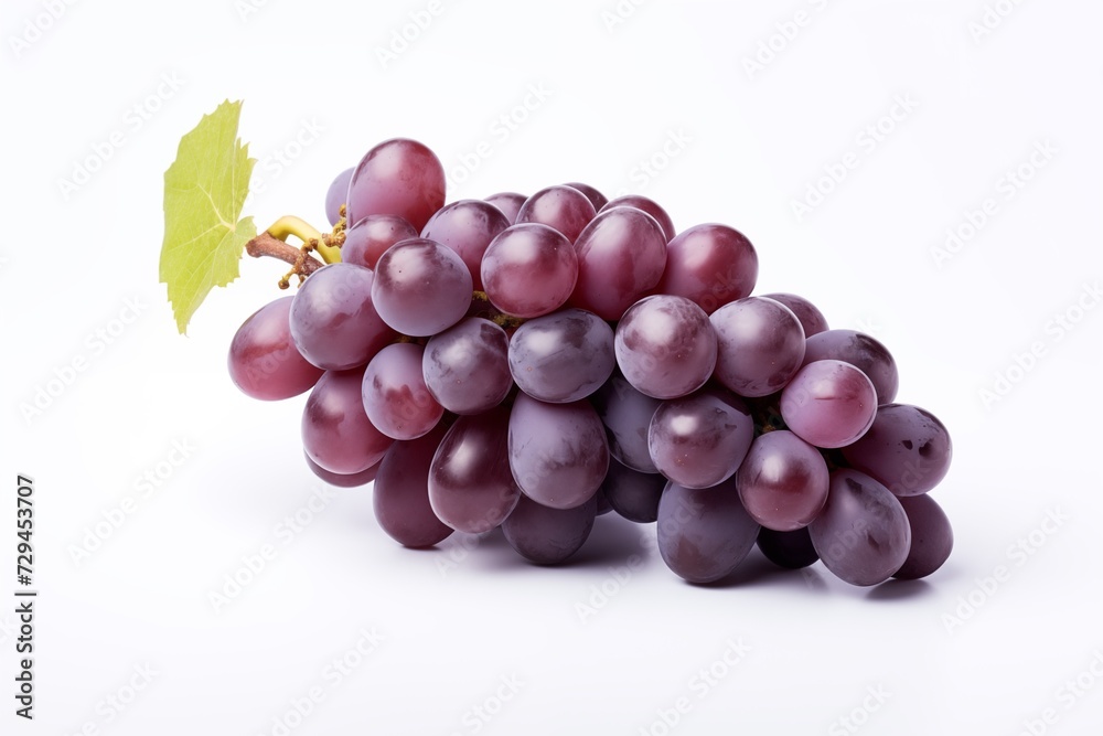 Fototapeta premium grapes isolated on white background 