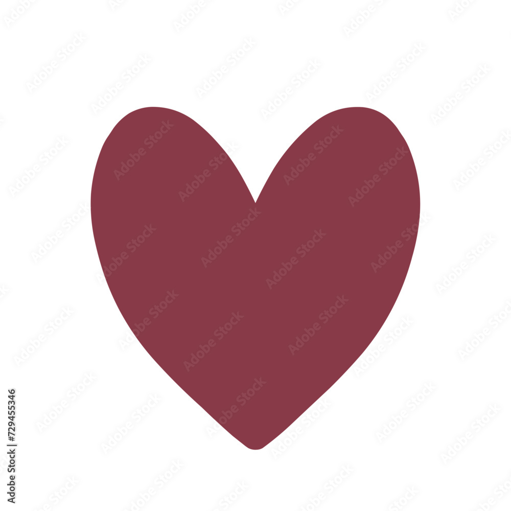 red heart Love Illustration