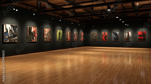 Art Exhibition at Modern Museum photo