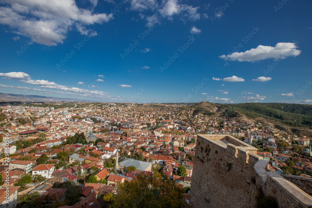 View of the city of Turkey - Kastamonu 07.November .2023..​