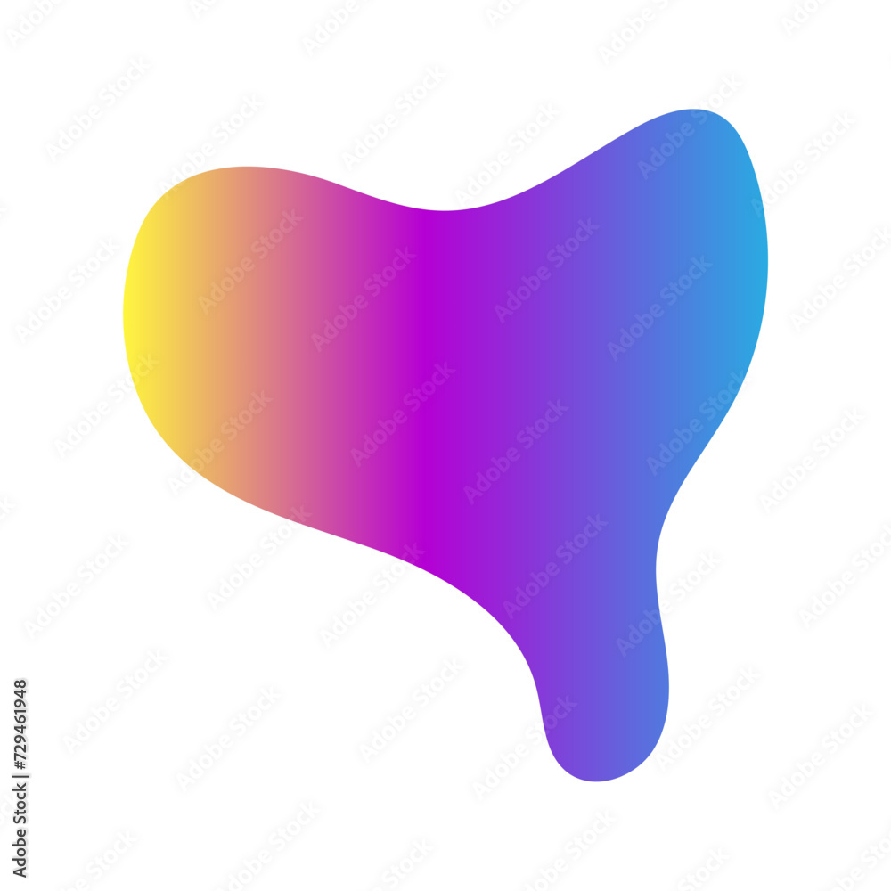 Abstract blurred gradient shapes Abstract blurred gradient shapes