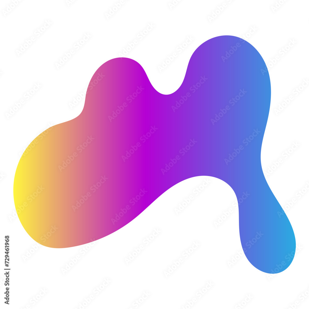 Abstract blurred gradient shapes Abstract blurred gradient shapes